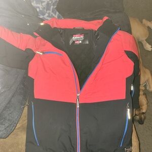 Farbon Kids Red and Black Jacket